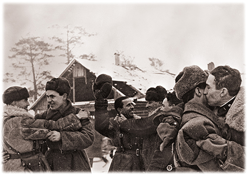 Lifting the blockade of Leningrad